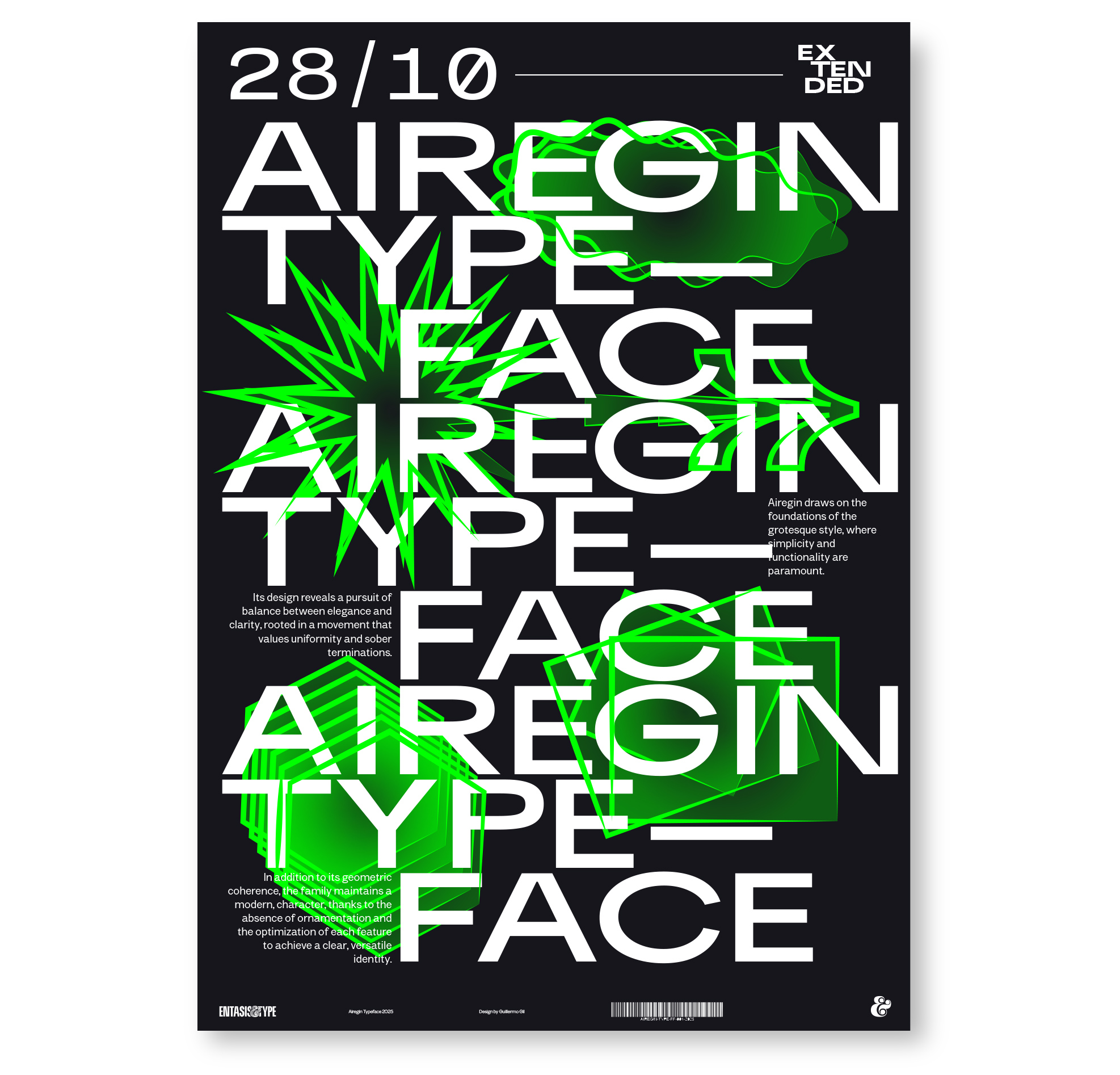 Produced typographic poster 04
